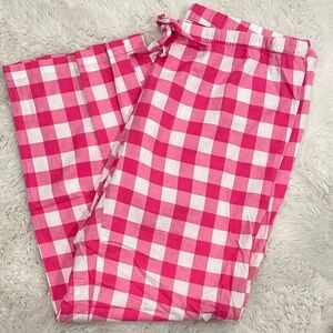 Vineyard Vines Women's Pink Gingham Pajama Pants
